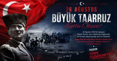 BÜYÜK TAARRUZUN 104. YILI KUTLU OLSUN